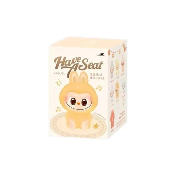 [NEW/SEALED] POPMART LABUBU QUQU The Monsters Have A Seat Plush Pendant - Picture 9 of 9